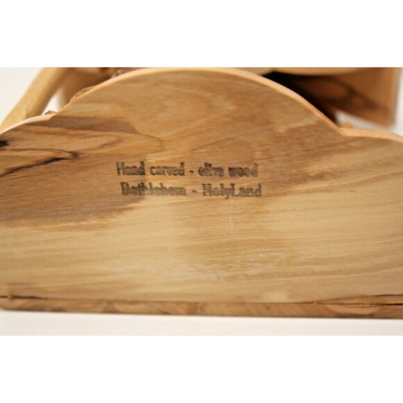 Christmas Nativity Handmade in The Holy Land of Natural Olive Wood - Picture 3 of 7